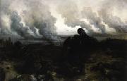 Gustave Dore The Enigma oil painting